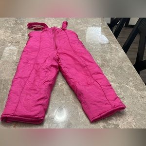 Snowsuit fow little girls  size 5T by Sesame Street